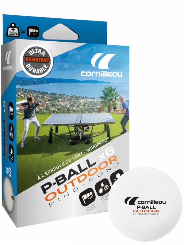Žogice za namizni tenis Cornilleau P-ball Outdoor