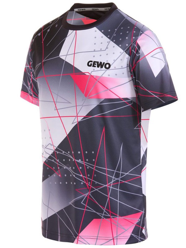 Gewo T-shirt majica Lugo I black/pink