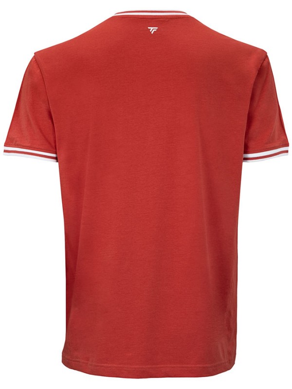 Tecnifibre majica stretch team Tee T-shirt Terracotta