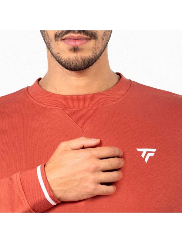 Tecnifibre bombažna jakna Team Terry sweater Terracotta