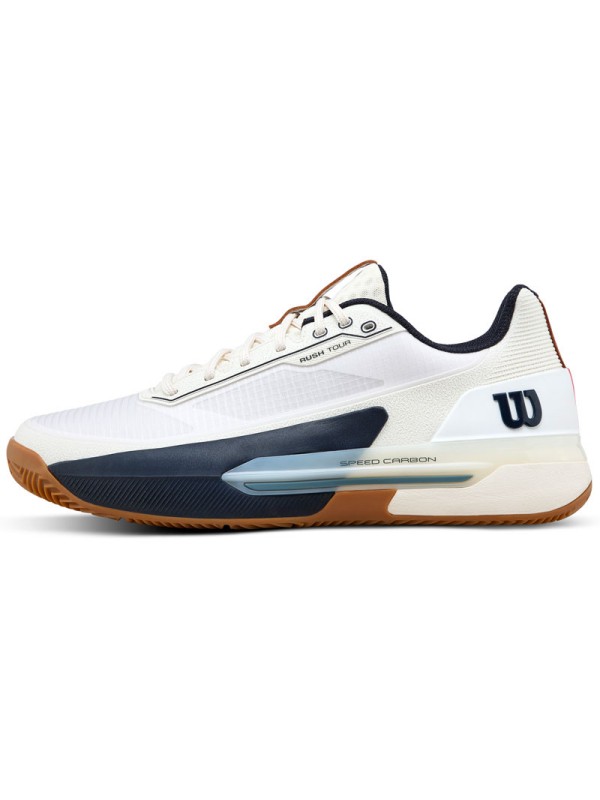Tenis copati Wilson Rush Tour 5 Clay White Navy Blazer
