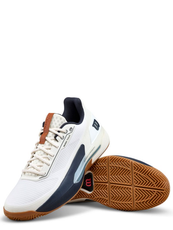 Tenis copati Wilson Rush Tour 5 Clay White Navy Blazer