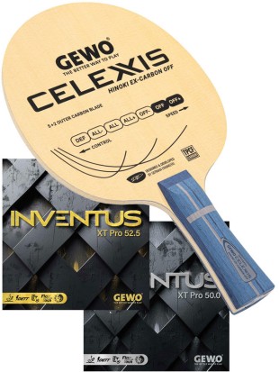 Kompletni lopar GEWO Celexxis Hinoki z Inventus gumami